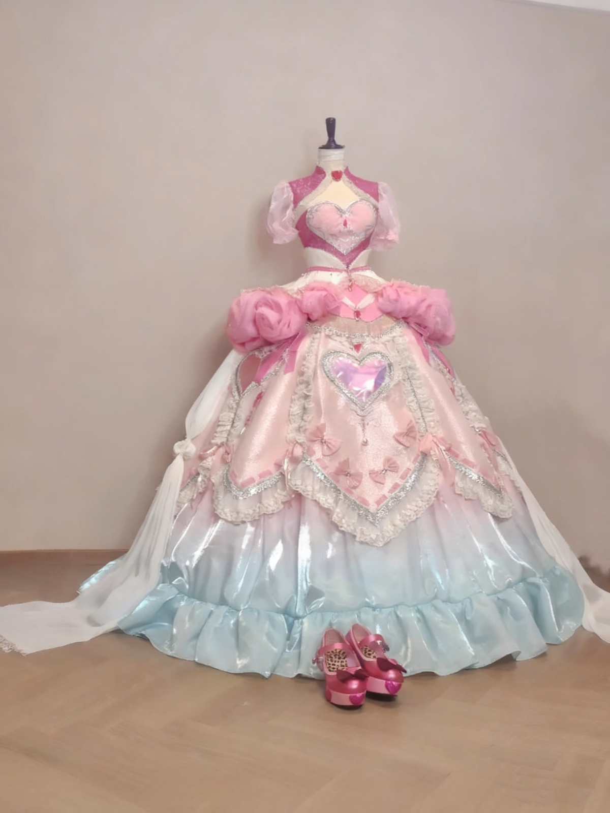 New Arrival Prom Dress High Collar Pleated Ball Gown Quinceanera Dress Birthday Outfits   D3764
