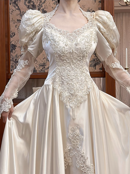 New Arrival Wedding Dress Sweetheart Pleated Wedding Dress  D3979