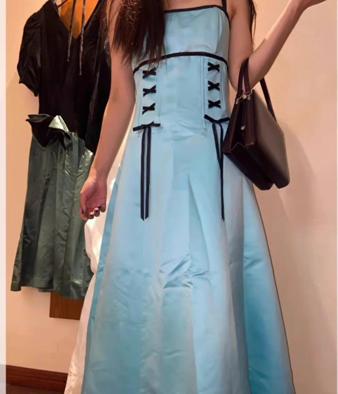 Beauty Prom Dress Spaghetti Straps Gala Dress Evening Dress Birthday Party Outfits    D4062