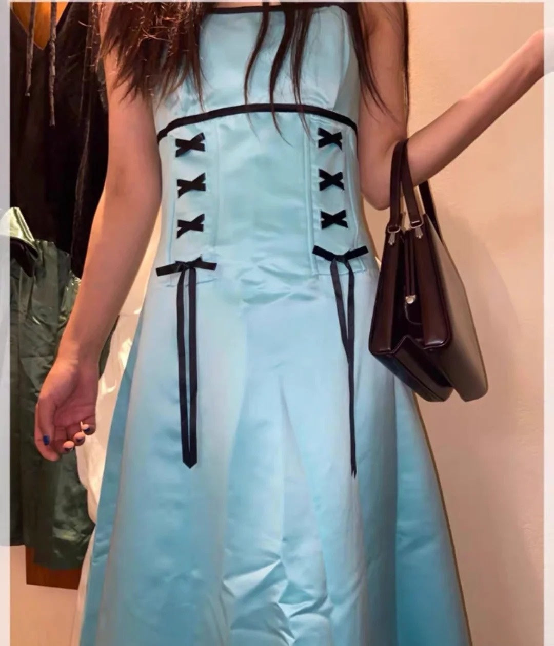 Beauty Prom Dress Spaghetti Straps Gala Dress Evening Dress Birthday Party Outfits    D4062