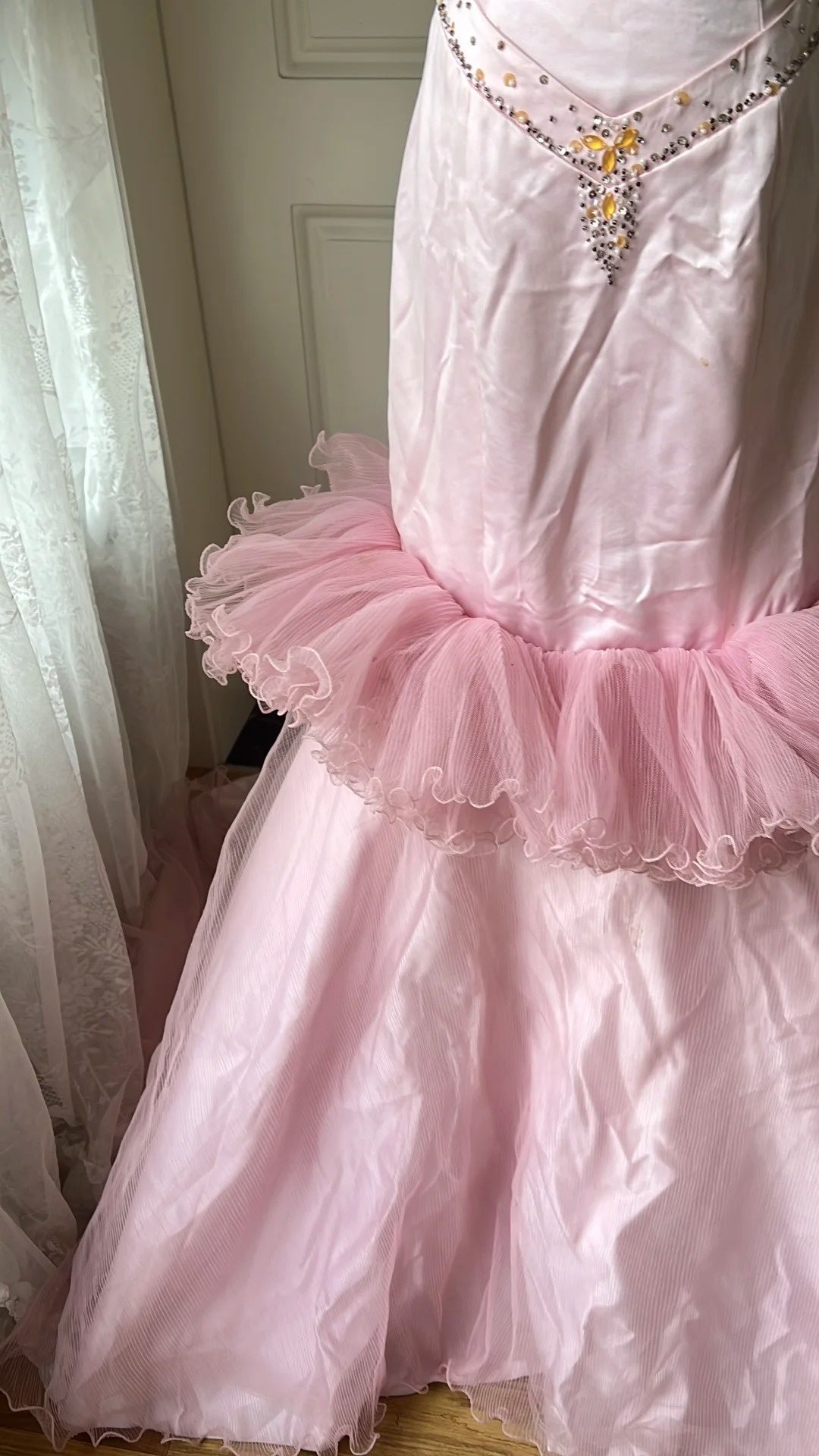 New Arrival Prom Dress Spaghetti Straps Mermaid Evening Dress Gala Dress Birthday Party Outfits   D4128