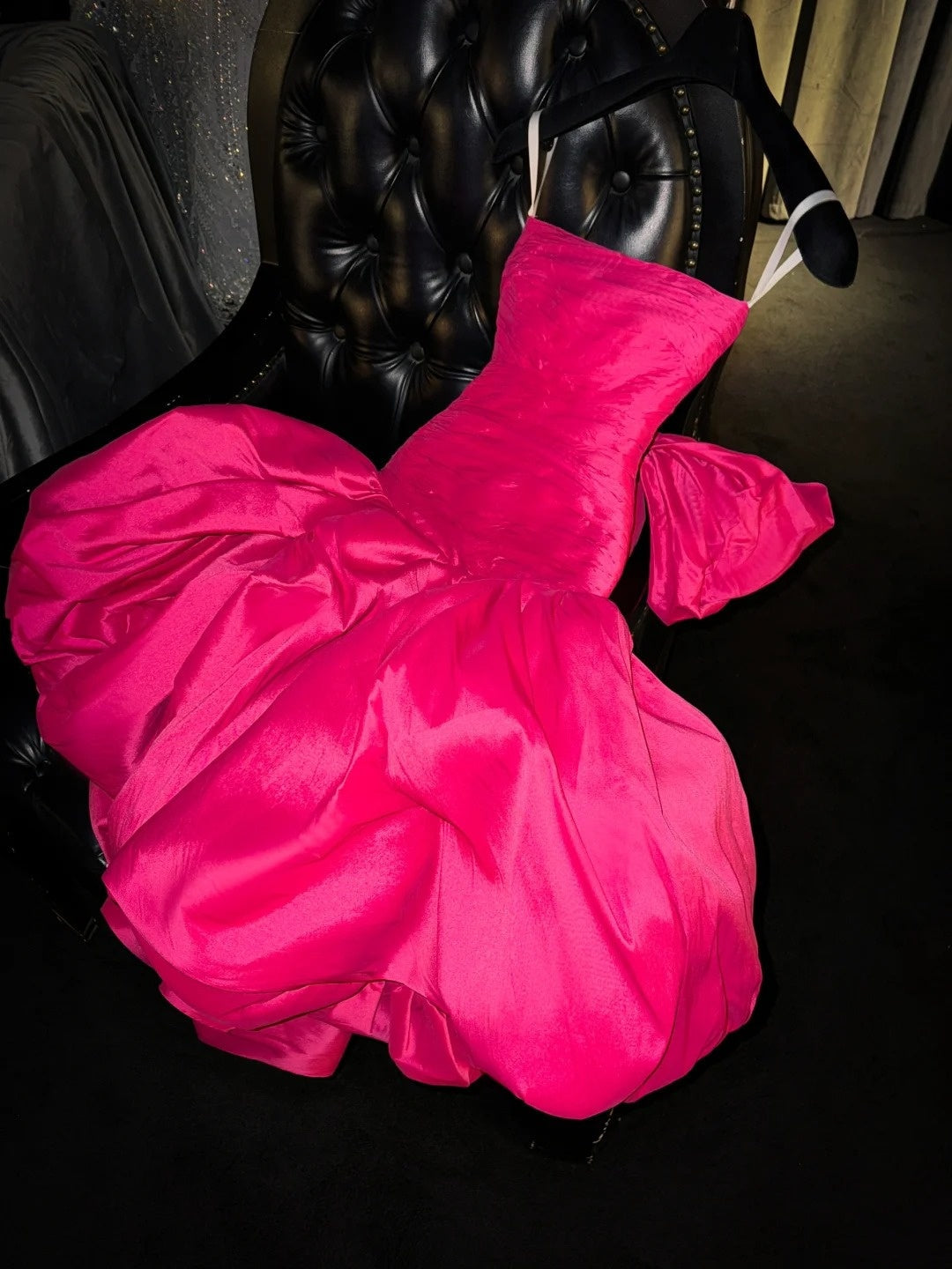 Charming Homecoming Dress Strapless Pleated Short Prom Dress Birthday Party Dress Cocktail Dress    D4158