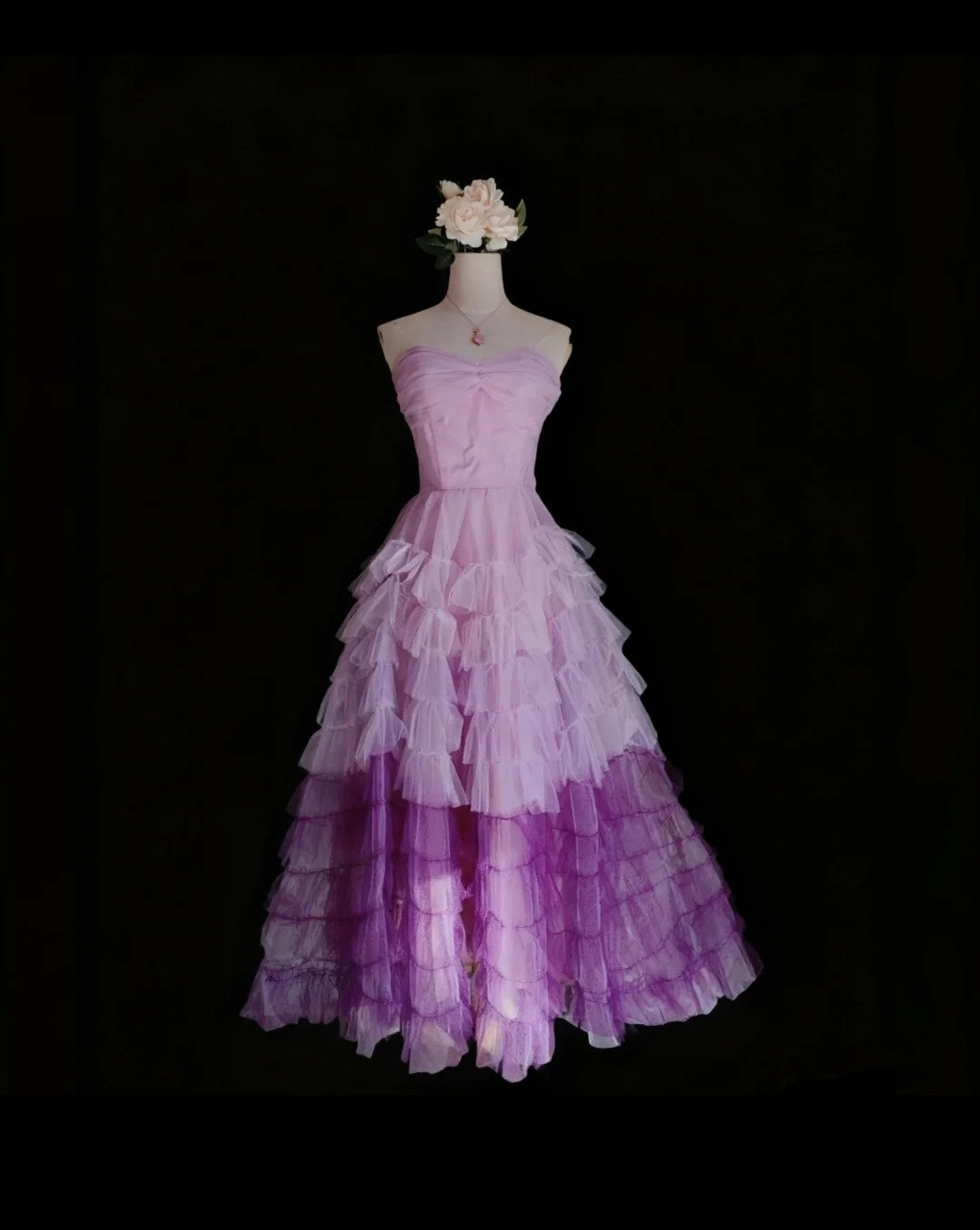 Elegant Prom Dress Sweetheart Pleated Tulle Gala Dress Formal Dress Evening Dress  D4193