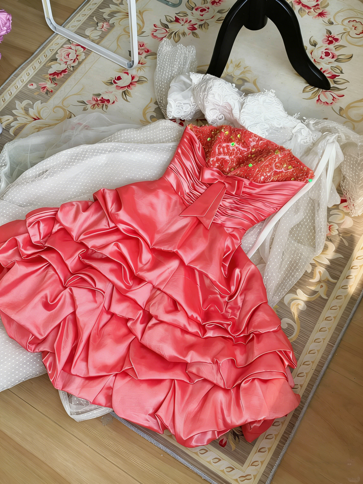 Sweet Homecoming Dress Strapless Pleated Short Prom Dress Birthday Party Dress Cocktail Dress    D4204