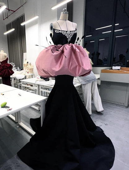 Gorgeous Prom Dress Strapless Pleated Mermaid Gala Dress Evening Dress Formal Dress  D4209