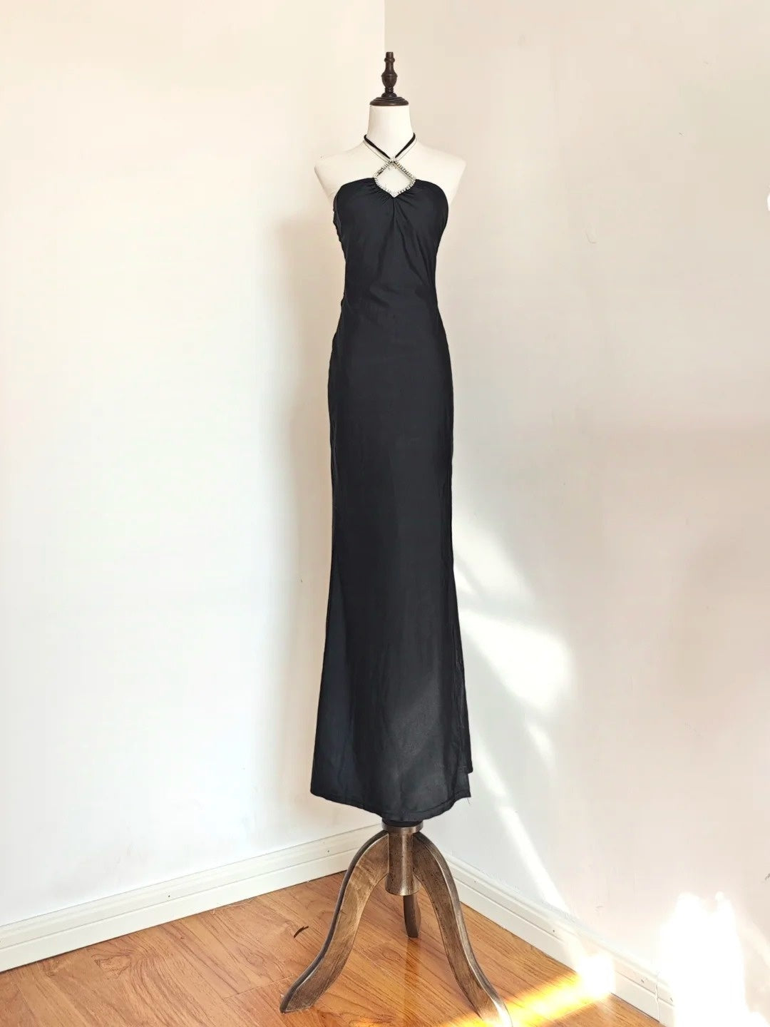 Minimalist Prom Dress Halter Gala Dress Evening Dress Formal Dress  D4210