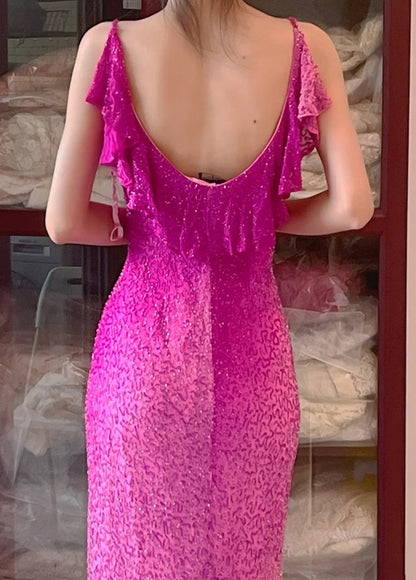 New Design Prom Dress Spaghetti Straps Evening Dress Gala Dress Birthday Party Dress  D4232
