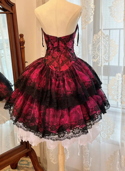 Charming Homecoming Dress Sweetheart Pleated Short Prom Dress Birthday Party Dress Cocktail Dress    D4239