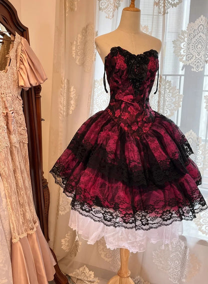 Charming Homecoming Dress Sweetheart Pleated Short Prom Dress Birthday Party Dress Cocktail Dress    D4239