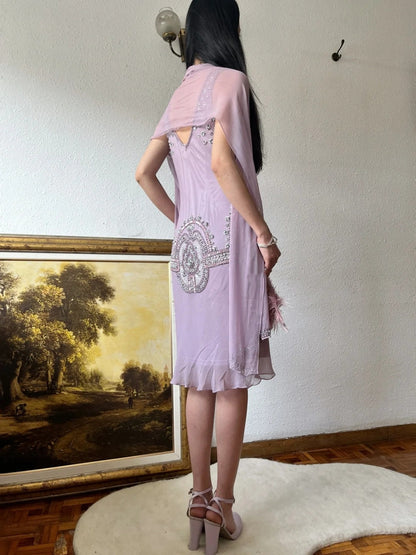 New Arrival Prom Dress Chiffon Crew Neck Beading Formal Dress Evening Dress Party Dress  D4279