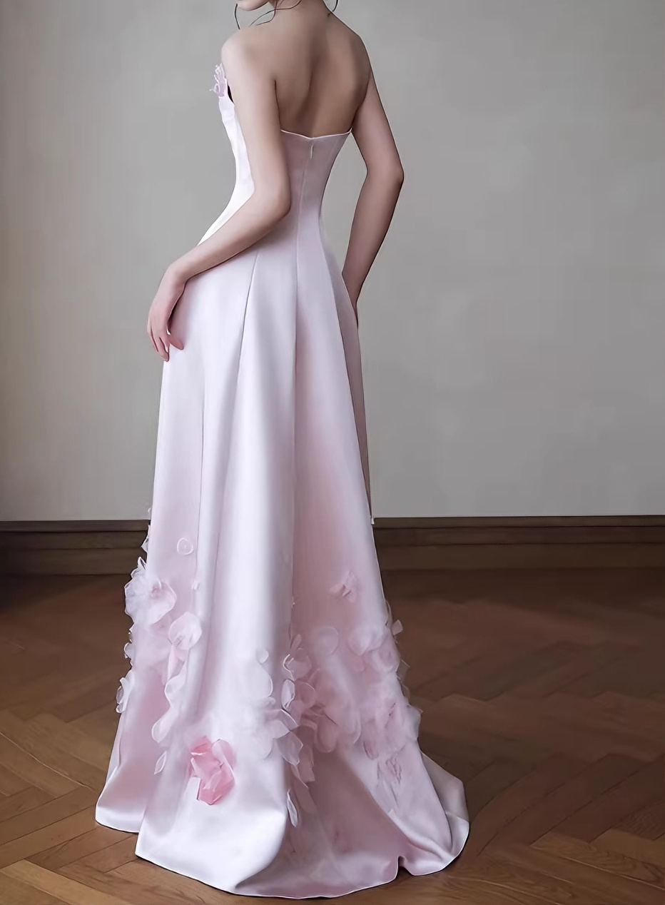 Beauty Prom Dress Light Pink Sweetheart Gala Dress Evening Dress Formal Dress   D4380