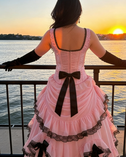 Stunning Prom Dress Light Pink V-neck Pleated Gala Dress Evening Dress Formal Dress   D4383