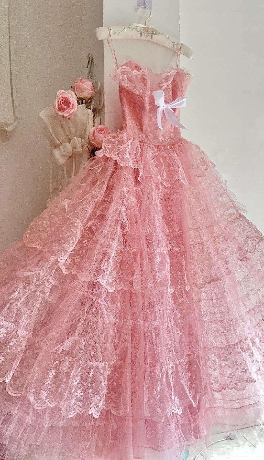 Sweet Prom Dress Strapless Tulle Gala Dress Evening Dress Formal Dress   D4422