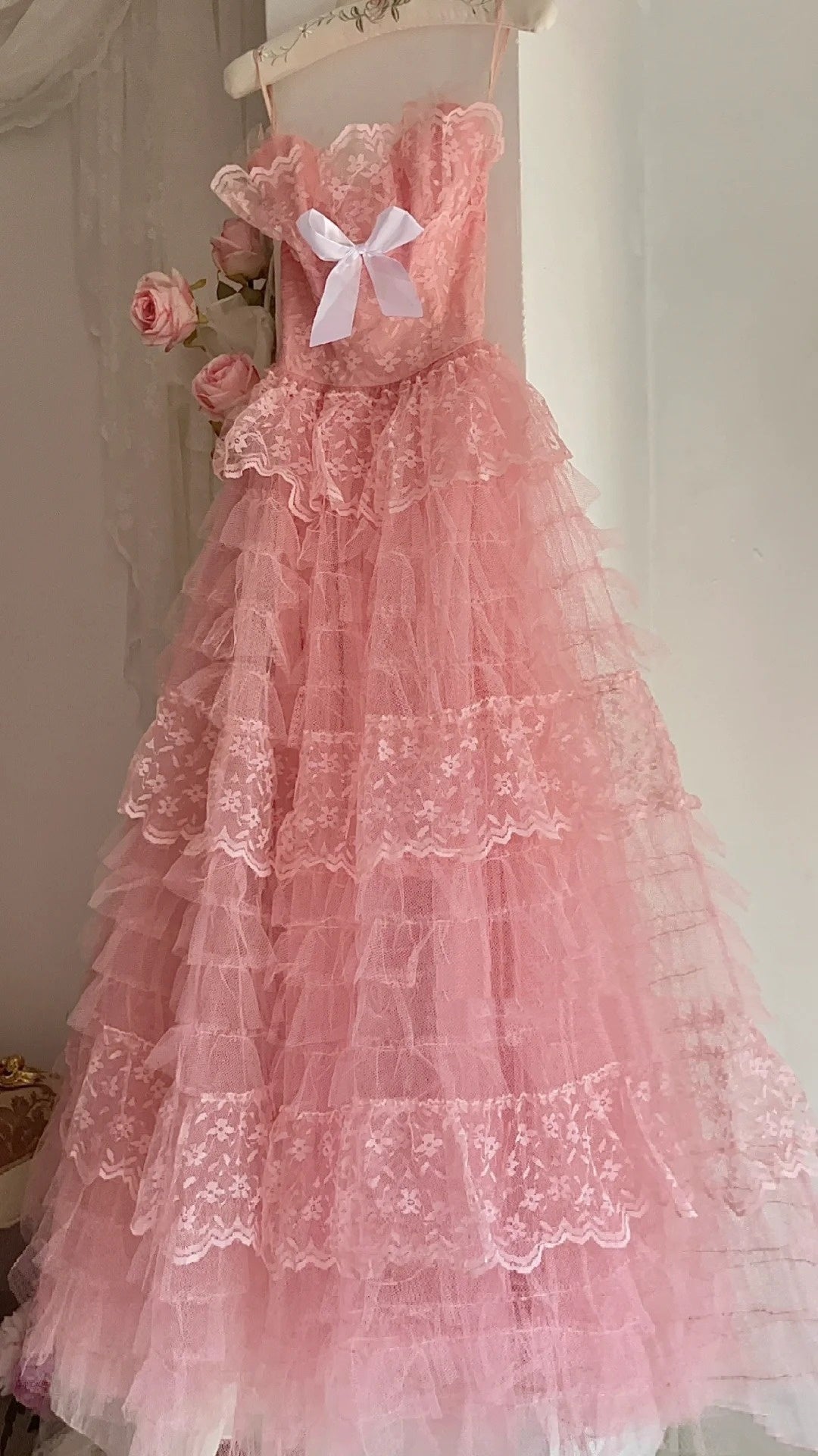 Sweet Prom Dress Strapless Tulle Gala Dress Evening Dress Formal Dress   D4422