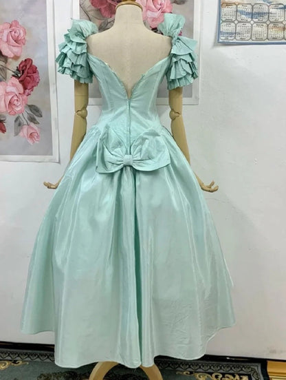 Sweet Prom Dress V-neck Pleated Gala Dress Evening Dress Formal Dress   D4429