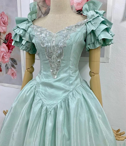 Sweet Prom Dress V-neck Pleated Gala Dress Evening Dress Formal Dress   D4429