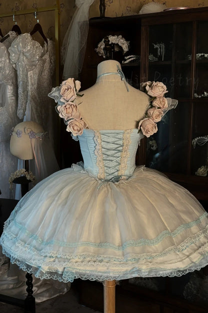 Charming Homecoming Dress Off Shoulder Tulle Short Prom Dress Birthday Party Outfits    D4457