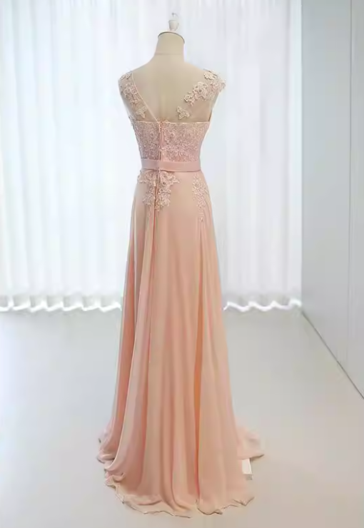 Stunning Prom Dress Crew Neck Gala Dress Evening Dress Formal Dress  D4524