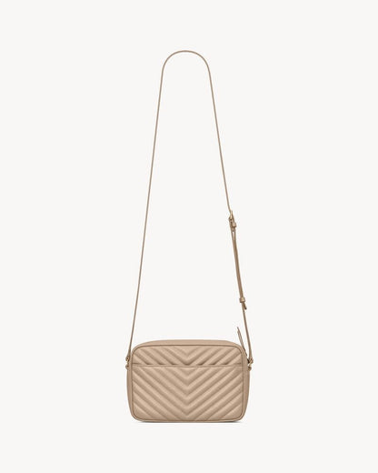 Saint Laurent LOU camera bag in quilted leather