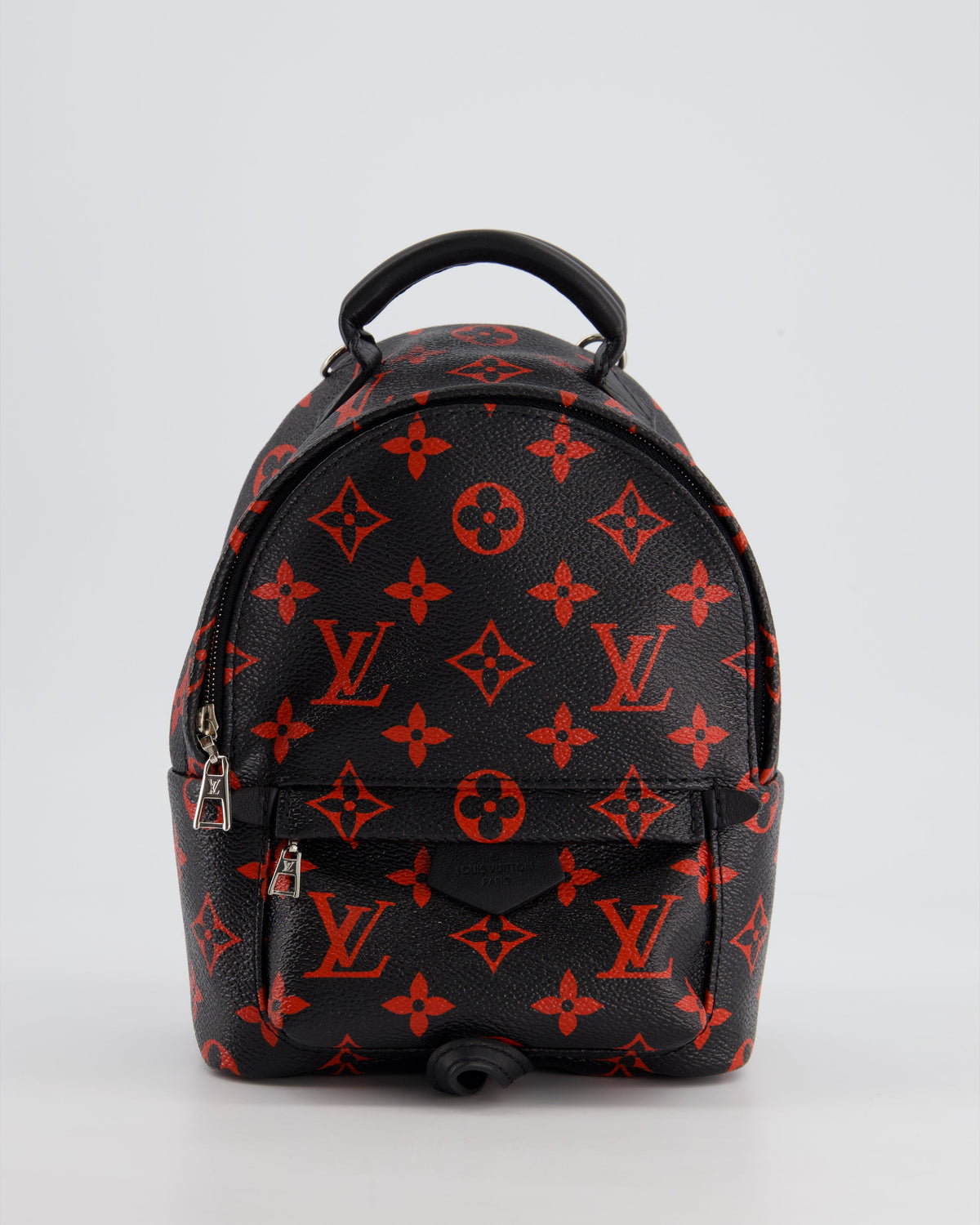 *LIMITED EDITION* Louis Vuitton Infrarouge Palm Springs Mini Backpack in Monogram Canvas with Silver Hardware