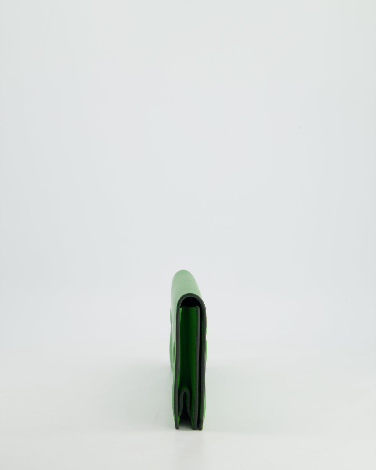 Hermès Birkin Cut Shadow Bag In Vert Yucca Swift Leather
