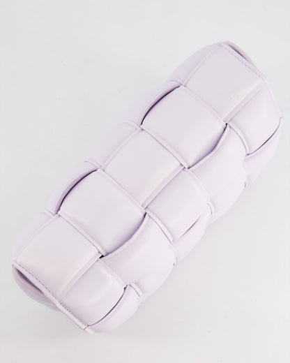 *HOT & FIRE PRICE* Bottega Veneta Pale Lilac Padded Cassette Bag with Gold Hardware RRP £2,780