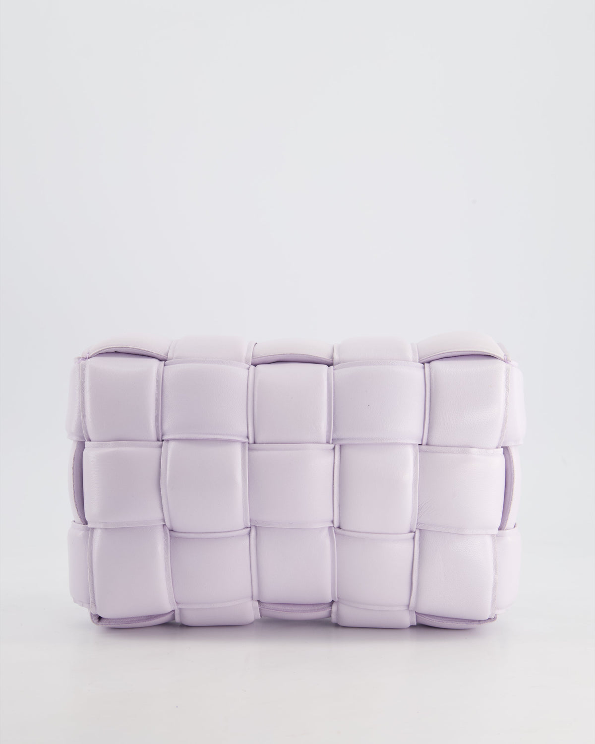 *HOT & FIRE PRICE* Bottega Veneta Pale Lilac Padded Cassette Bag with Gold Hardware RRP £2,780