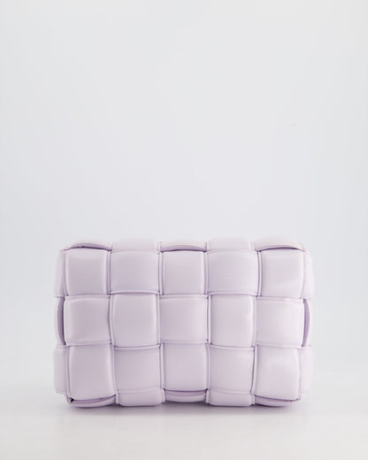 *HOT & FIRE PRICE* Bottega Veneta Pale Lilac Padded Cassette Bag with Gold Hardware RRP £2,780