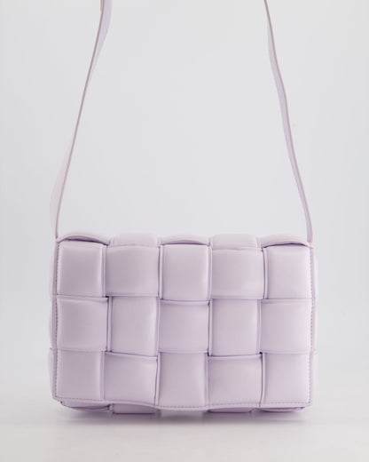 *HOT & FIRE PRICE* Bottega Veneta Pale Lilac Padded Cassette Bag with Gold Hardware RRP £2,780