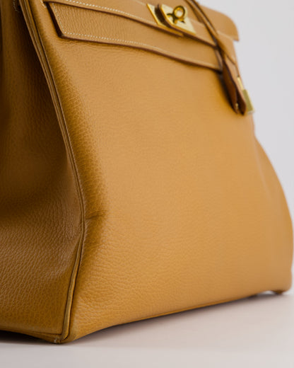 Hermès Kelly Bag 40cm in Vache Liege Grainee Leather with Gold Hardware