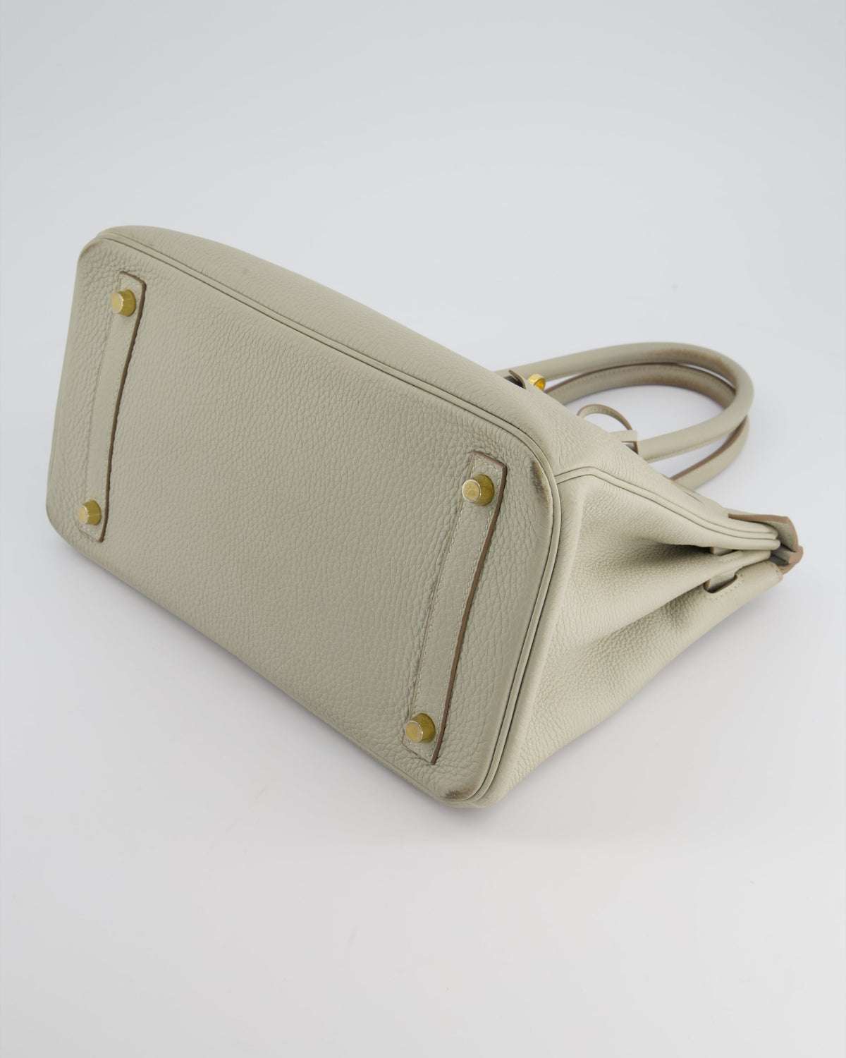 Hermès Birkin 30cm Bag in Beton Togo Leather with Gold Hardware