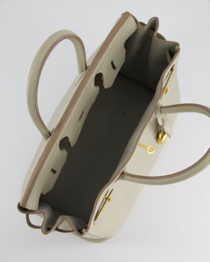 Hermès Birkin 30cm Bag in Beton Togo Leather with Gold Hardware