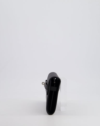 Hermès Kelly To Go Bag in Noir Epsom Leather with Palladium Hardware