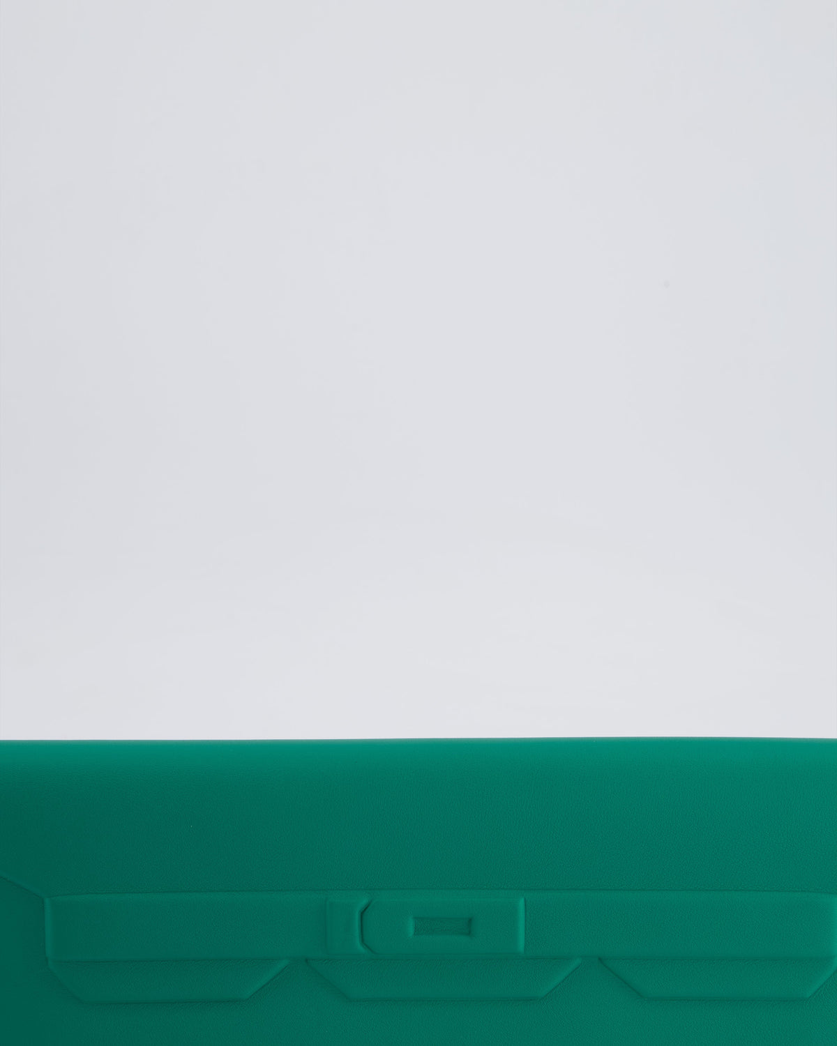 *FIRE PRICE* Hermès Birkin Shadow Cut Clutch Bag In Vert Vertigo Swift Leather