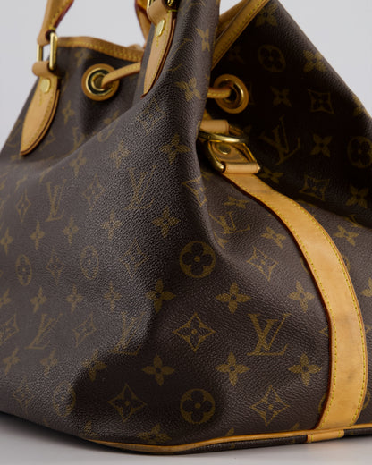 Louis Vuitton Brown Monogram Eden Neo Bag with Gold Hardware