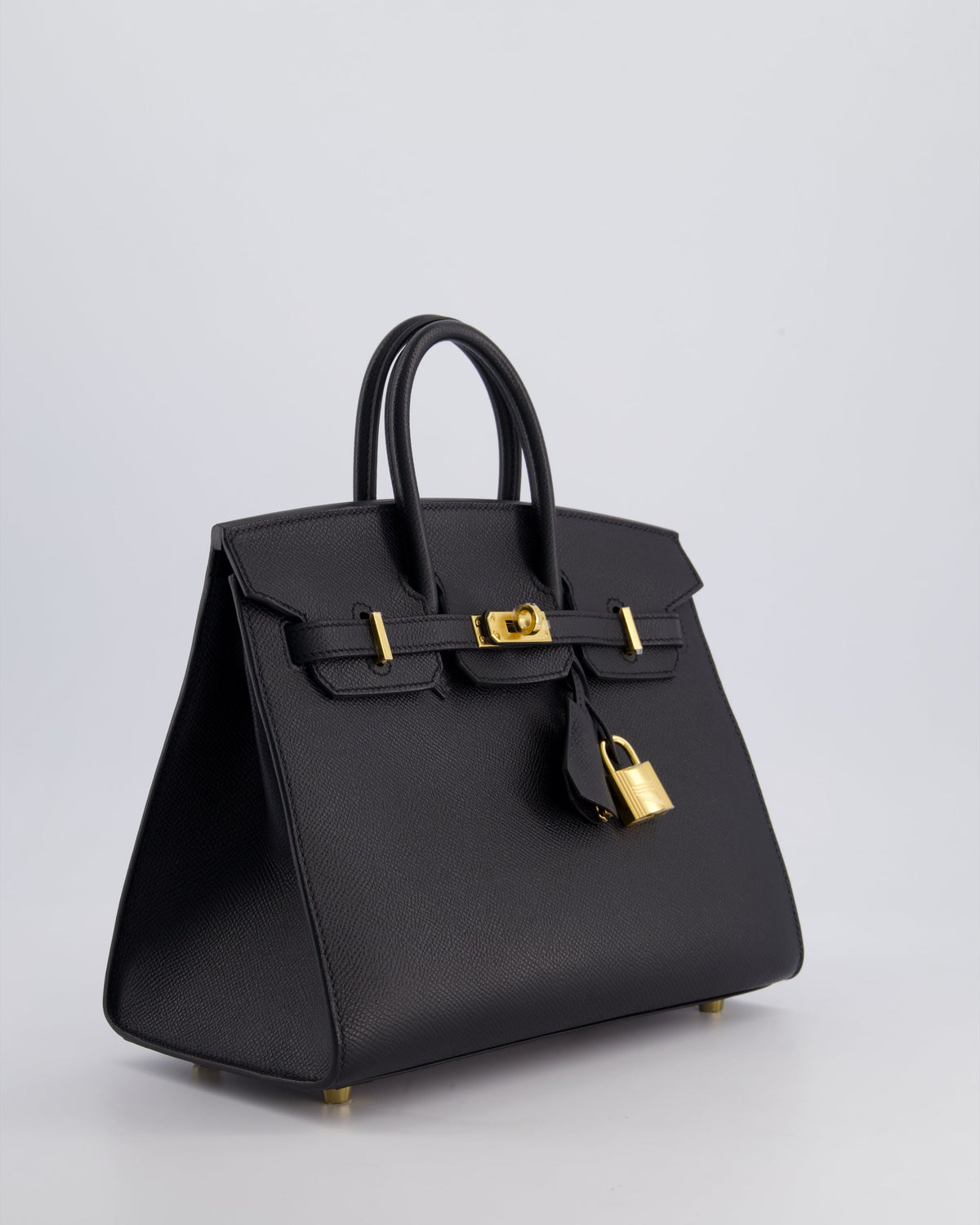 *HOLY GRAIL* Hermès Birkin 25cm Bag in Noir Epsom Leather with Gold Hardware