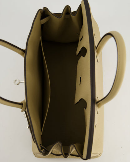 *HOT* Hermes Birkin 30cm Retourne Bag in Trench Togo Leather with Palladium Hardware
