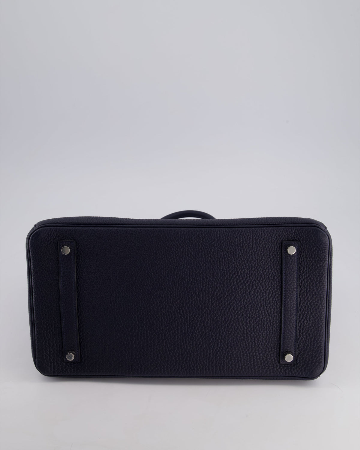 *HOT* Hermès Birkin 35cm Bag in Bleu Nuit Retourne Togo Leather with Palladium Hardware