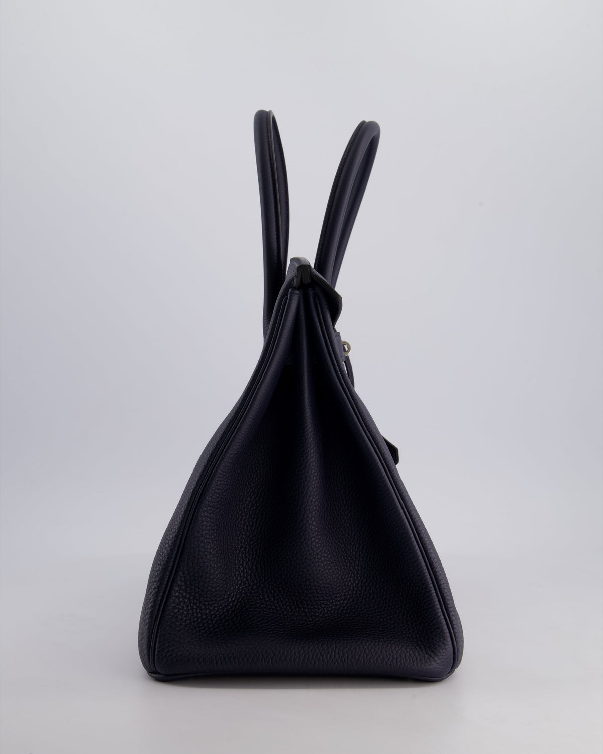 *HOT* Hermès Birkin 35cm Bag in Bleu Nuit Retourne Togo Leather with Palladium Hardware
