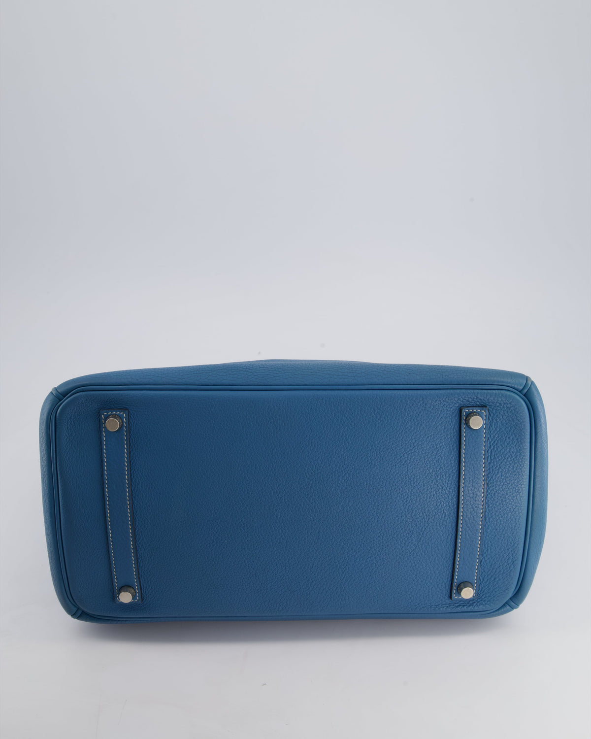 *HOT* Hermès Birkin 35cm Bag in Blue Jean Togo Leather with Palladium Hardware