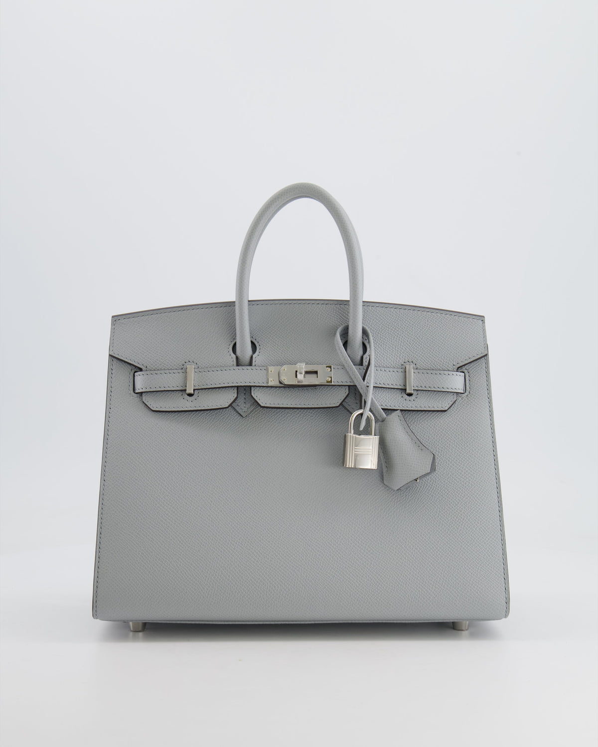 *RARE* Hermès Birkin Sellier 25cm Bag in Bleu Glacier Epsom Leather with Palladium Hardware