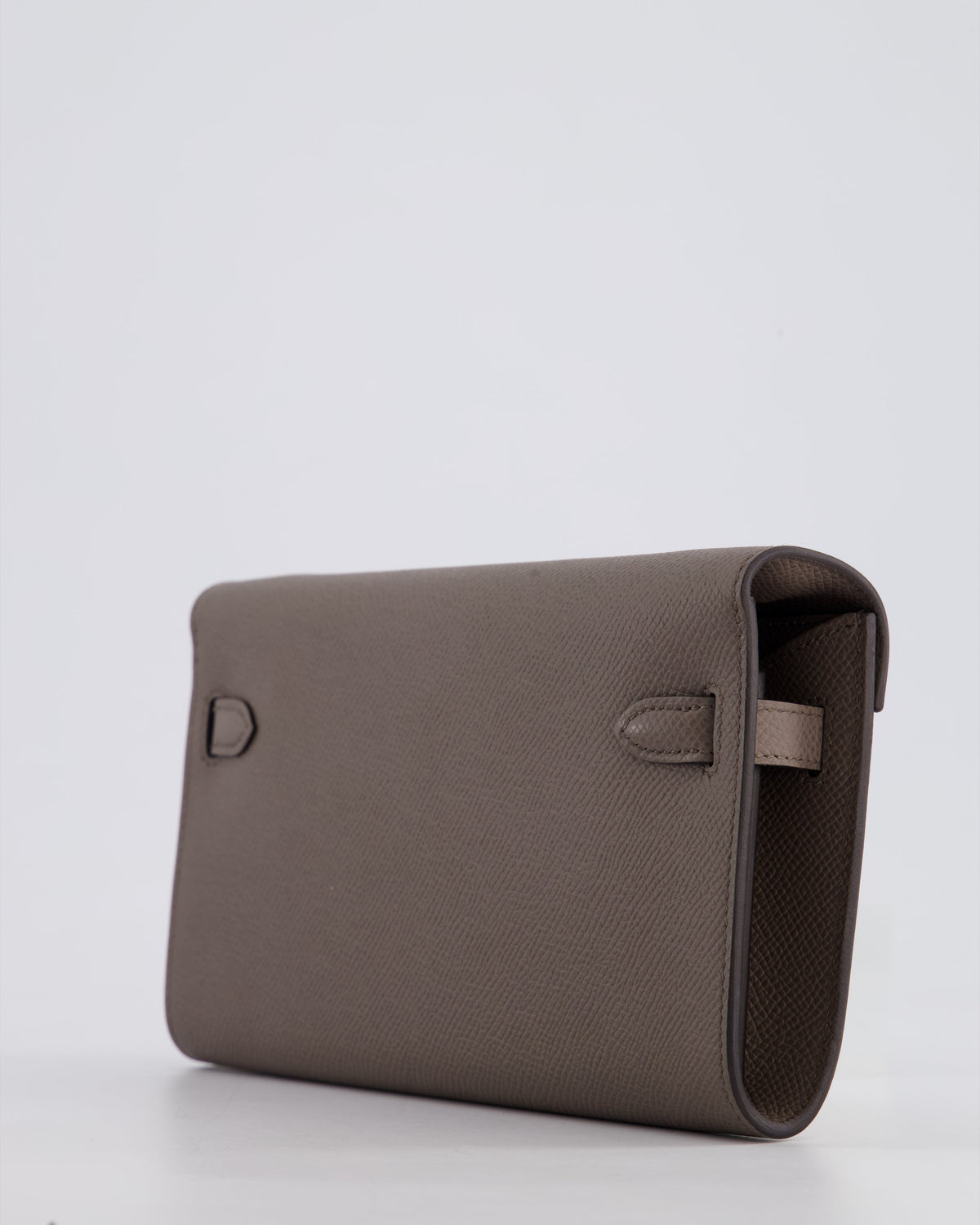 Hermès Kelly To Go Bag in Gris Etain Epsom Leather with Palladium Hardware