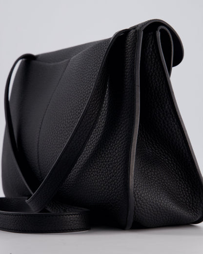 Hermes Halzan Bag 31cm in Noir Togo Leather with Gold Hardware RRP £4890