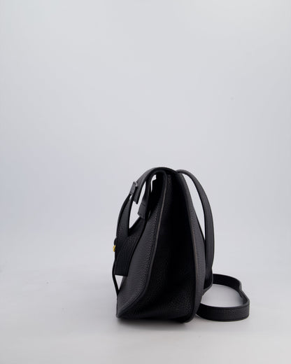 Hermes Halzan Bag 31cm in Noir Togo Leather with Gold Hardware RRP £4890