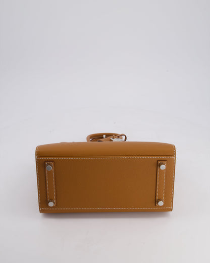 *HOLY GRAIL* Hermès Birkin 25cm Sellier Bag in Gold Epsom Leather with Palladium Hardware
