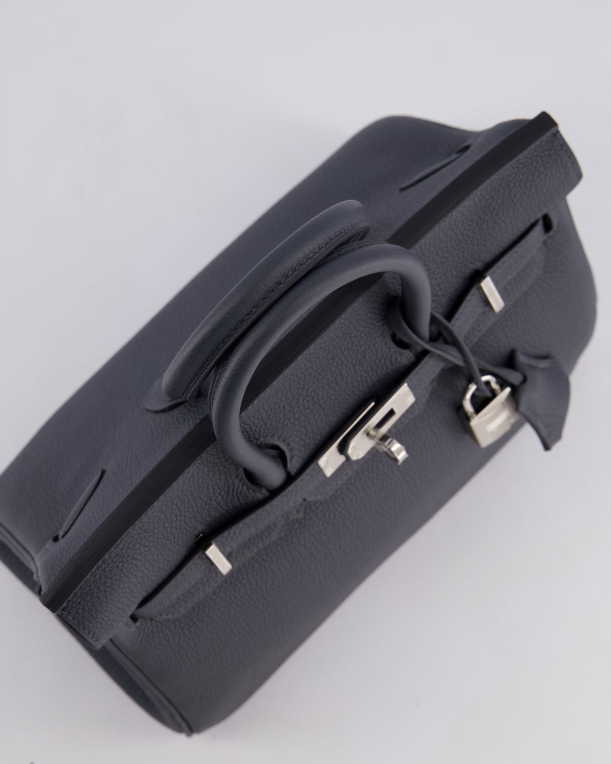 Hermès Birkin 25cm Retourne Bag in Gris Misty Togo Leather with Palladium Hardware