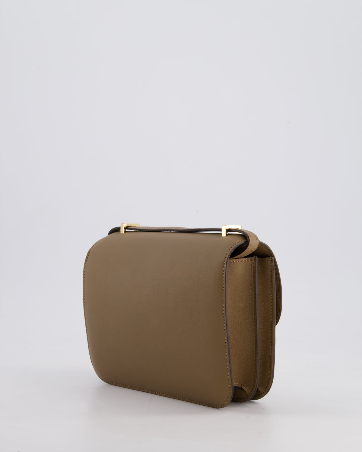 Hermès Constance III Mini 18cm Miroir Bag in Beige Weimar Swift Leather with Gold Hardware