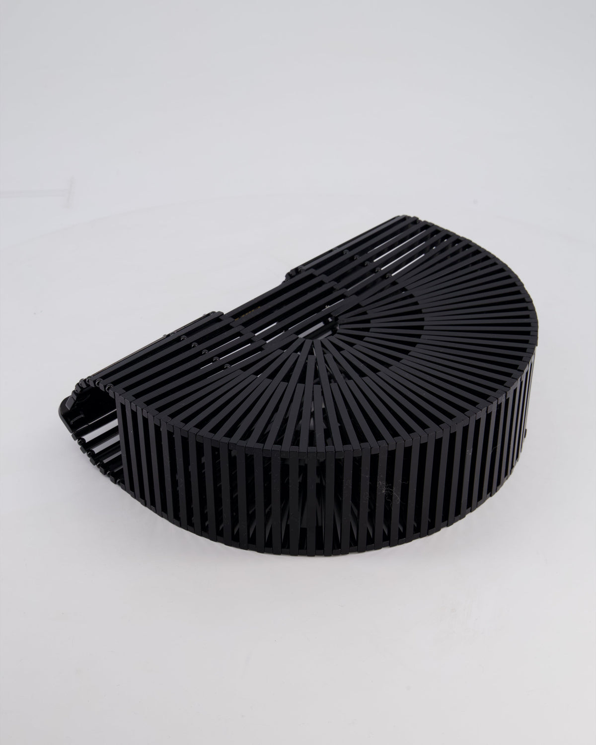 Cult Gaia Black Ark Acrylic Basket Bag