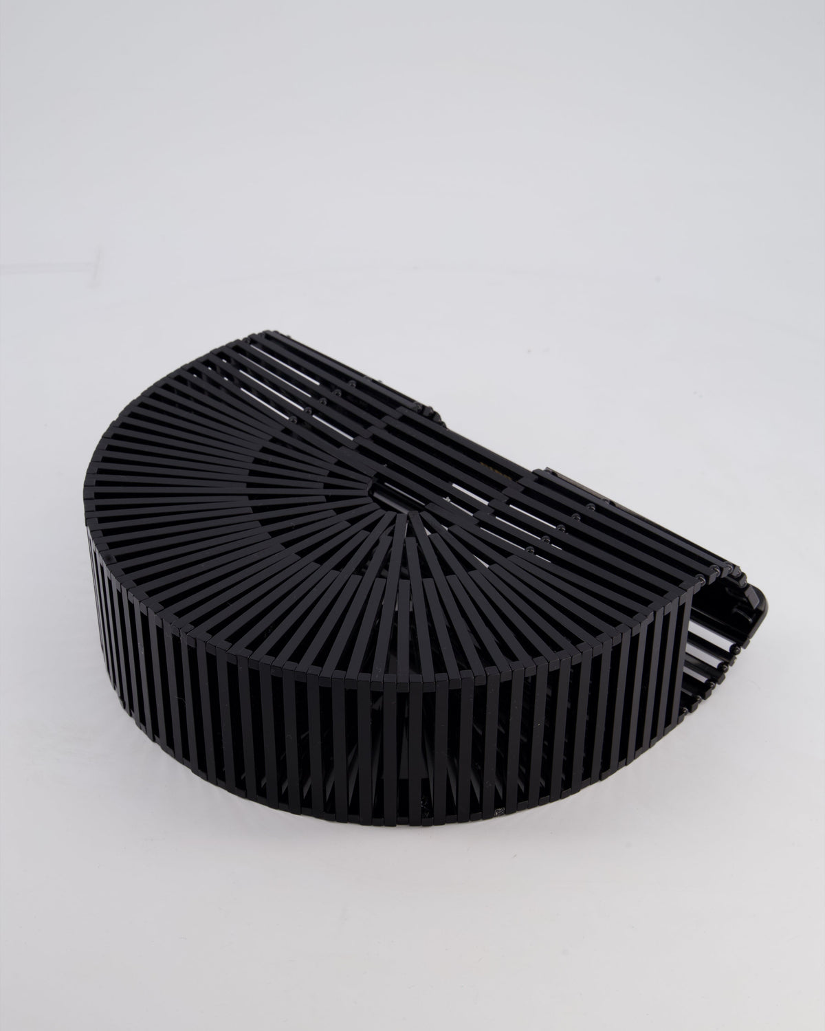 Cult Gaia Black Ark Acrylic Basket Bag