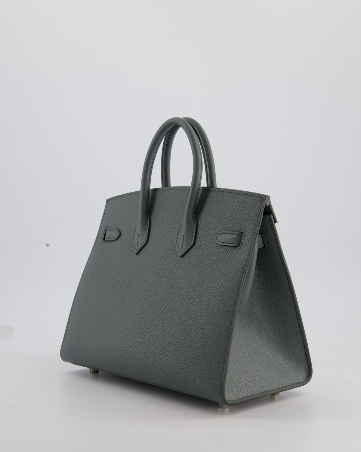 Hermès Birkin 25cm Sellier Bag in Vert Amande Togo Leather with Palladium Hardware